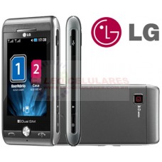 CELULAR LG GX500 PRETO DUAL CHIP CÂMERA 3.2MP WI-FI MP3 RÁDIO FM BLUETOOTH TOUCHSCREEN